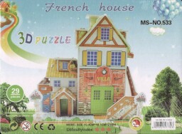 48100-14 3D puzzle BIG-DŮM FRENCH HOUSE